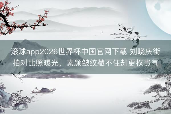 滚球app2026世界杯中国官网下载 刘晓庆街拍对比照曝光,素颜皱纹藏不住却更权贵气